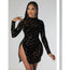 Dianna Dress Set (Black)