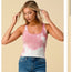 Scoop Neck Dye Tank Top